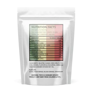 Ripped Edibles Assorted Bears mg THC