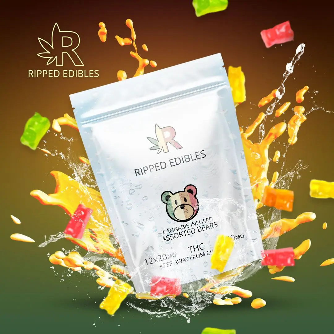 Ripped Edibles Assorted Bears mg THC Ripped Edibles Assorted Bears mg THC
