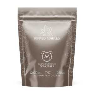 Ripped Edibles Cola Bears mg THC