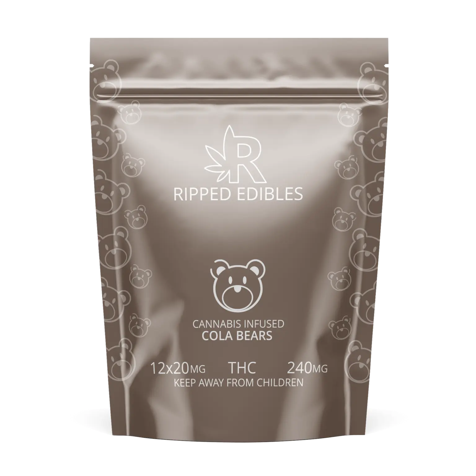 Ripped Edibles Cola Bears mg THC Ripped Edibles Cola Bears mg THC