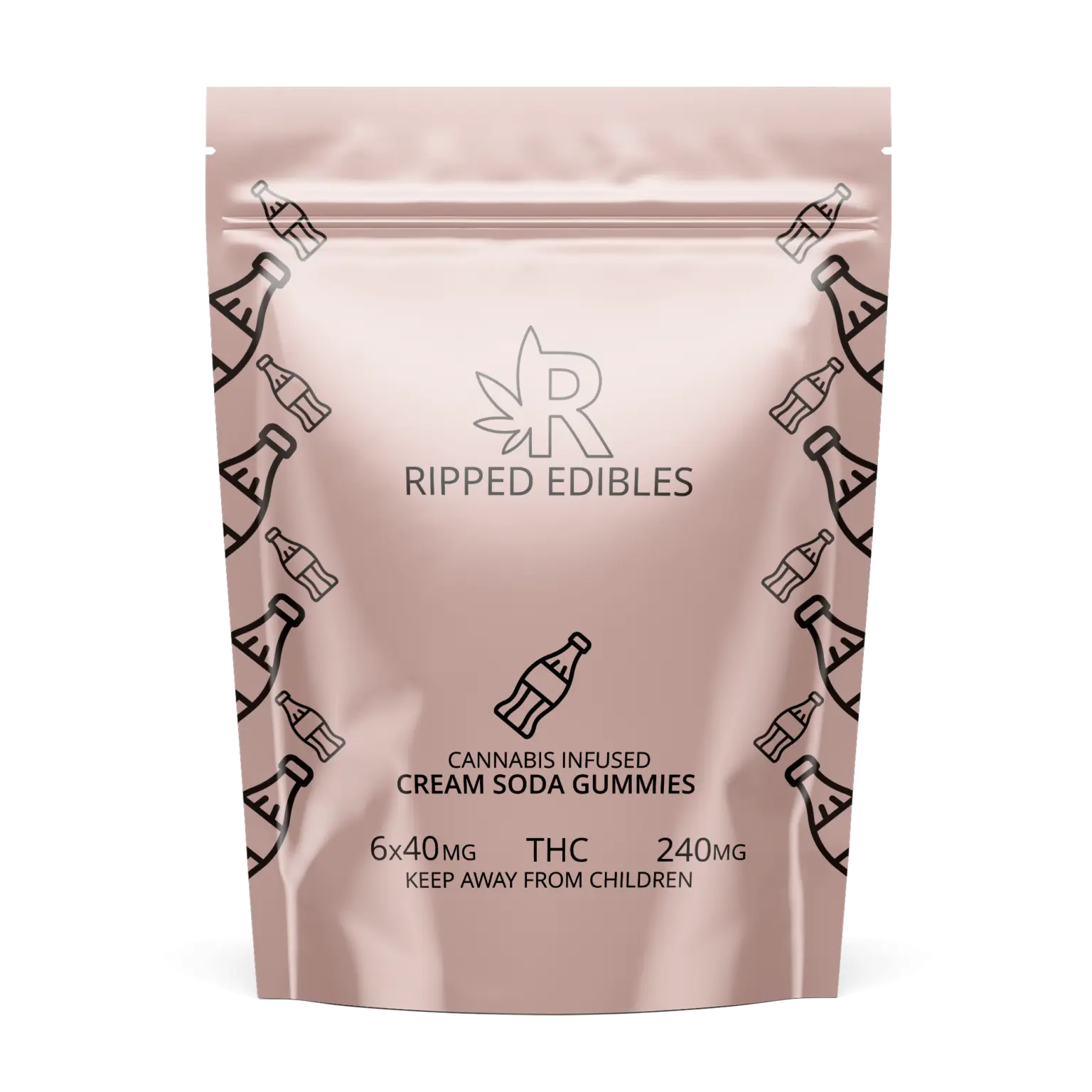 Ripped Edibles Cream Soda Gummies mg THC Units Ripped Edibles Cream Soda Gummies mg THC Units