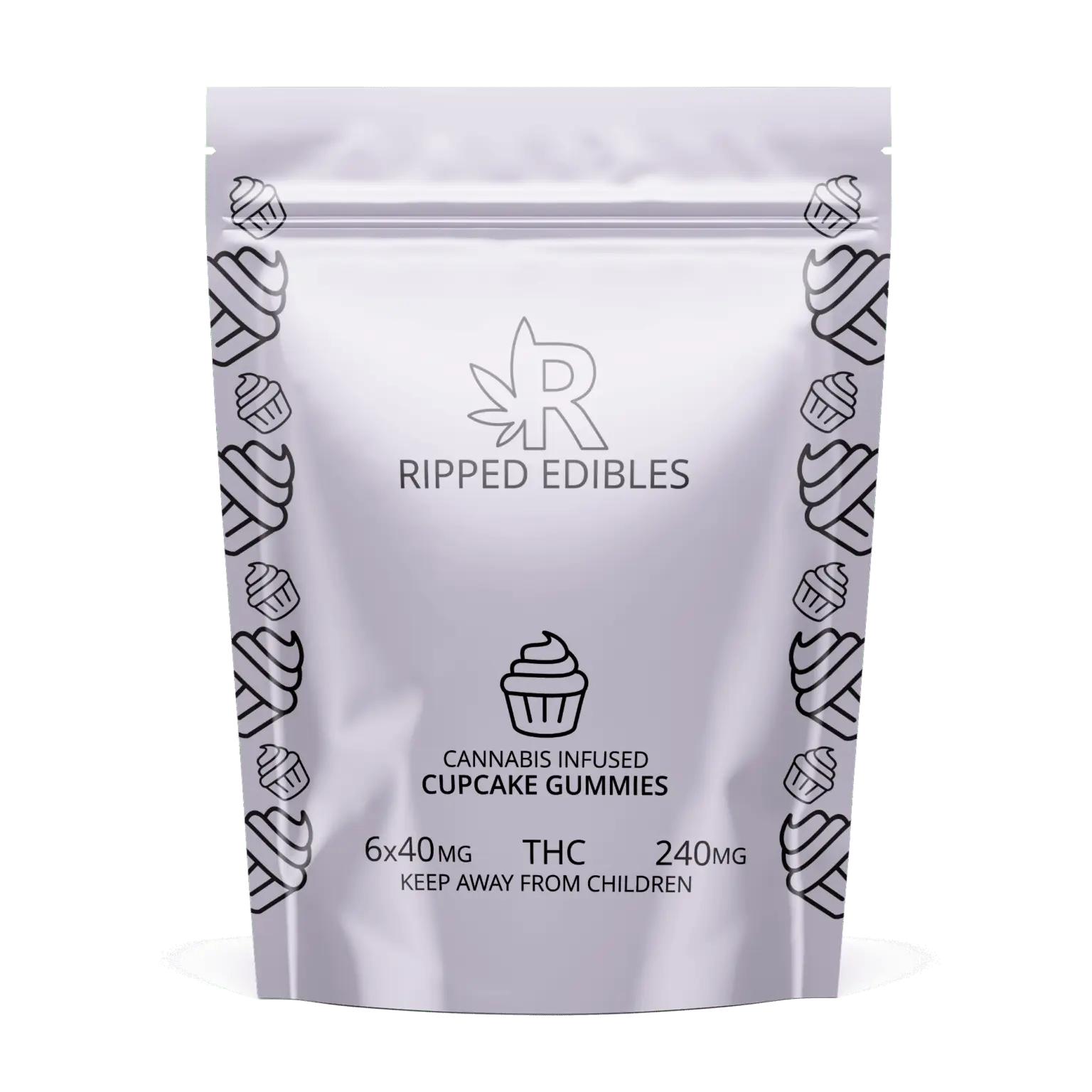 Ripped Edibles Cupcake Gummies mg THC Ripped Edibles Cupcake Gummies mg THC
