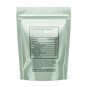 Ripped Edibles Gummy Worms mg THC