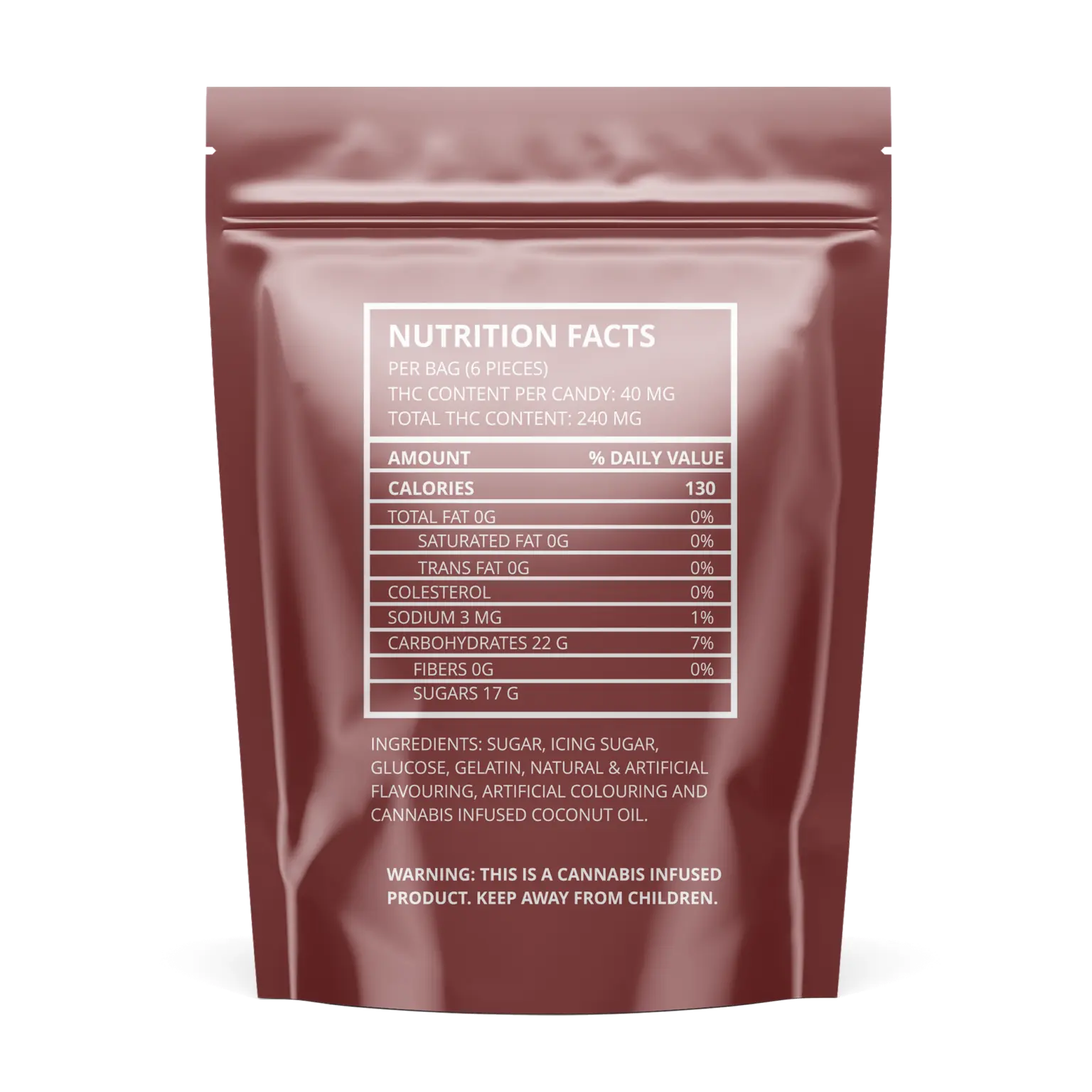 Ripped Edibles Strawberry mg THC Ripped Edibles Strawberry mg THC