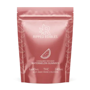 Ripped Edibles Watermelon mg THC