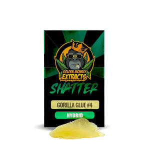 Golden Money Extracts - Shatter 1G - Gorilla Glue #4