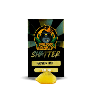 Golden Money Extracts Shatter G Passion Fruit