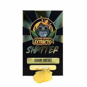 Golden Money Extracts Shatter G Sour Diesel