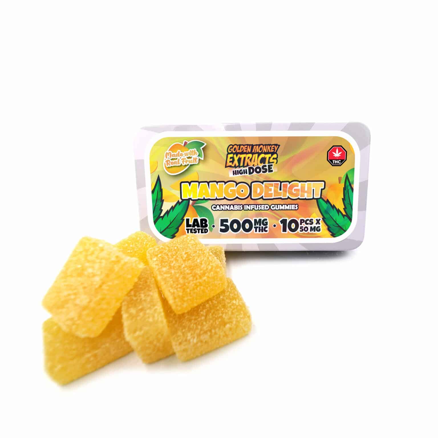 Golden Monkey Extracts High Dose THC Gummy MG Mango Delight ( Units) Golden Monkey Extracts High Dose THC Gummy MG Mango Delight ( Units)