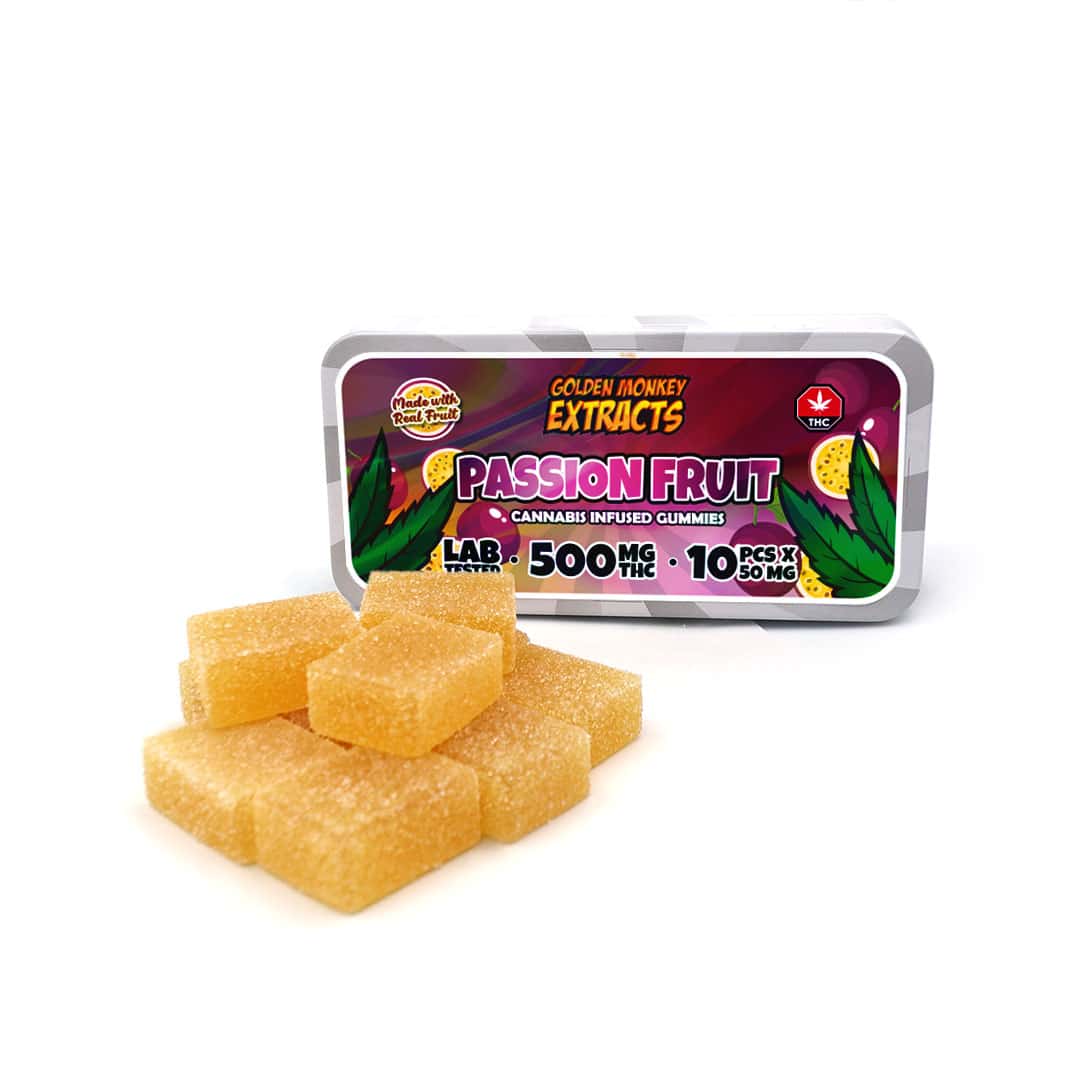 Golden Monkey Extracts High Dose THC Gummy MG Passion Fruit Golden Monkey Extracts High Dose THC Gummy MG Passion Fruit
