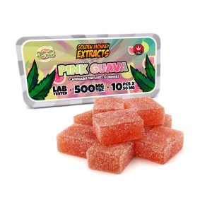 Golden Monkey Extracts High Dose THC Gummy MG Pink Guava ( Units)