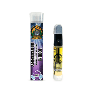 Golden Monkey Extracts ICED MG THC Cartridge – Blueberry