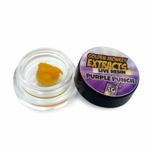 Golden Monkey Extracts Live Resin – Purple Punch