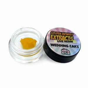 Golden Monkey Extracts Live Resin – Wedding Cake