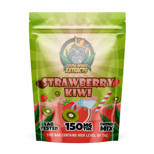 Golden Monkey Extracts THC Drink Mix – Strawberry Kiwi