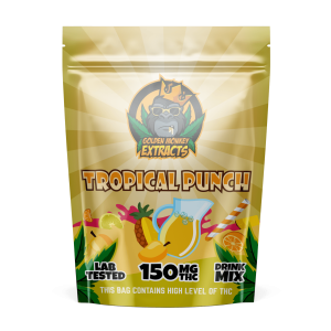 Golden Monkey Extracts THC Drink Mix – Tropical Punch