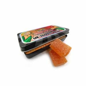 Golden Monkey Extracts THC Gummy – High Dose – MG – Juicy Peach