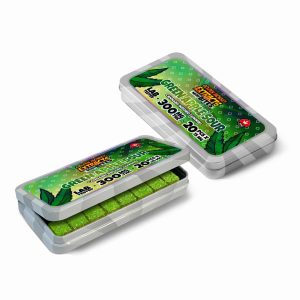 Golden Monkey Extracts THC Gummy – Mini Bites – MG – Green Apple Sour