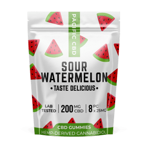 Pacific CBD Sour Watermelon mg