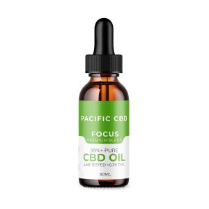 Pacific CBD Tincture – Premium Blend – Focus