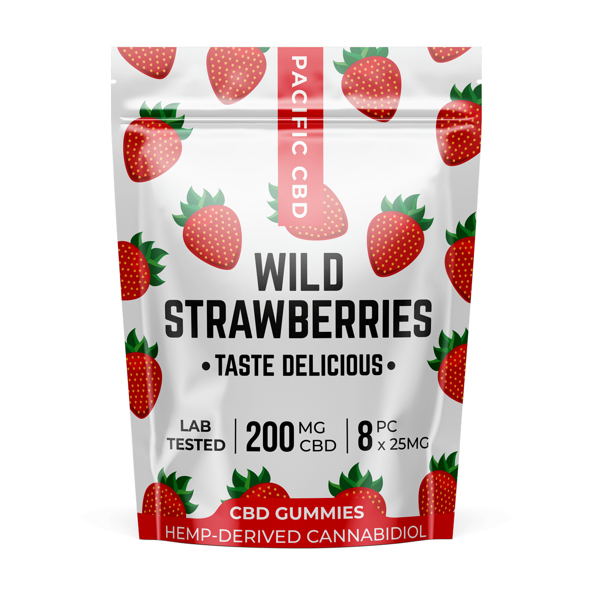 Pacific CBD Wild Strawberries mg Pacific CBD Wild Strawberries mg