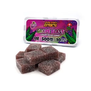 THC Gummy – High Dose – MG – Grape Blast