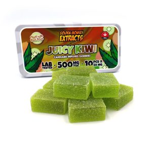 THC Gummy – High Dose – MG – Juicy Kiwi