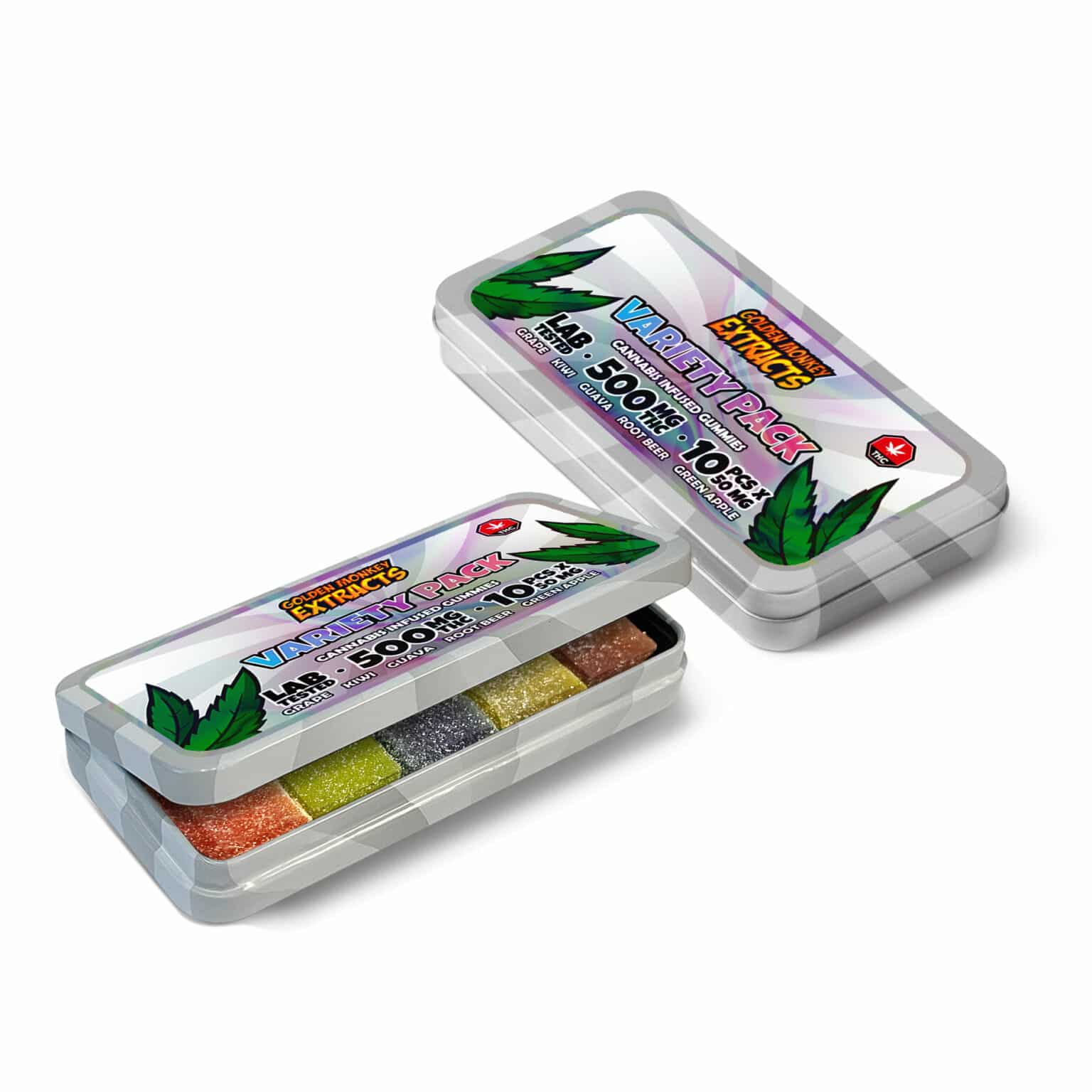 THC Gummy – High Dose – MG – Variety Pack THC Gummy – High Dose – MG – Variety Pack