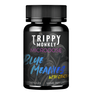 Trippy Monkey Microdose Capsules Blue Meanies