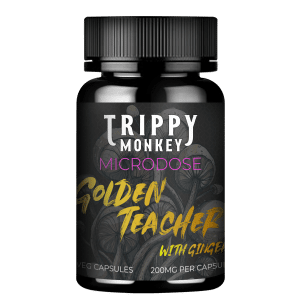 Trippy Monkey Microdose Capsules Golden Teacher