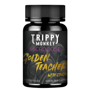 Trippy Monkey Microdose Capsules Golden Teacher ( x mg: pcs)