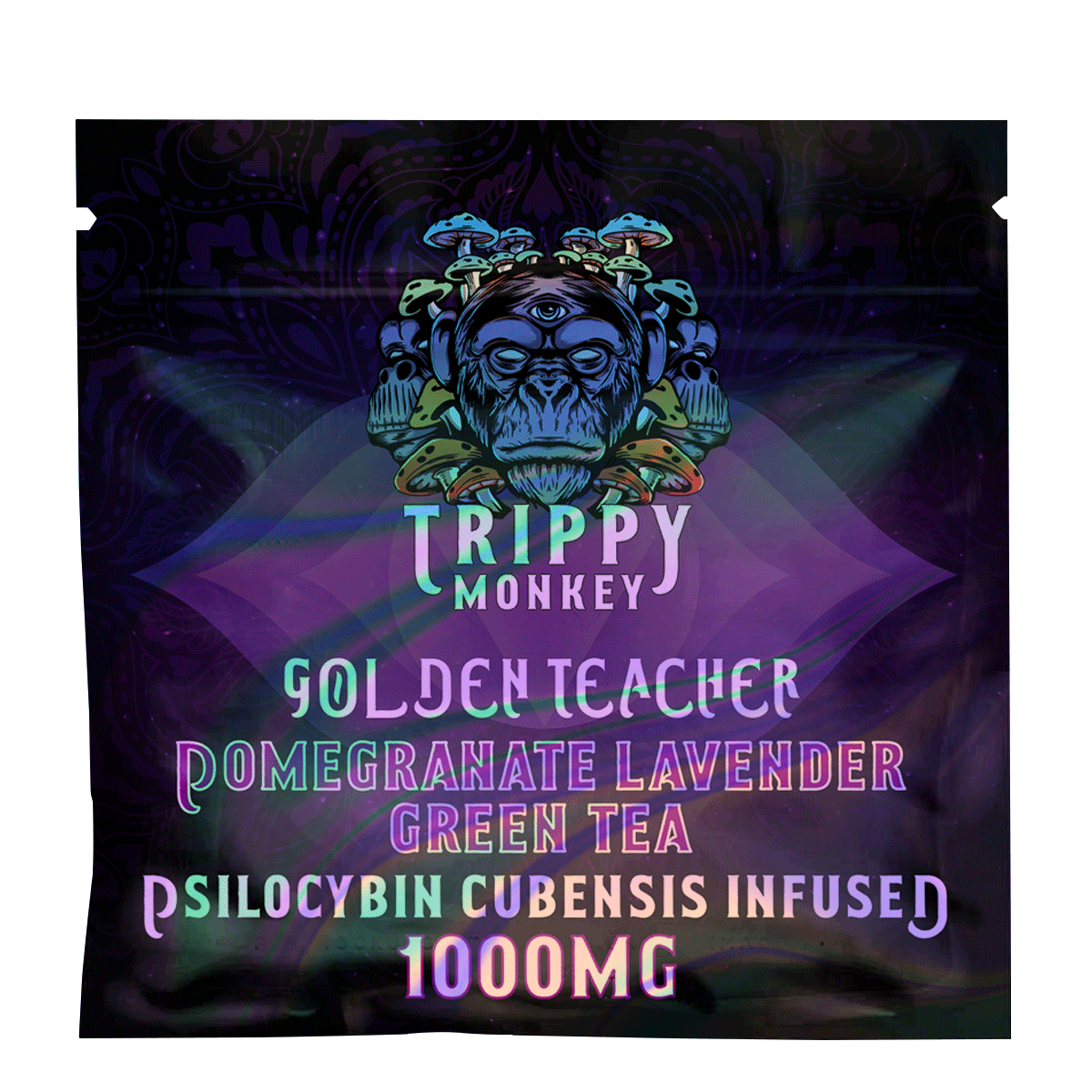 Trippy Monkey – Pomegranate Lavender Green Tea (MG : pcs) Trippy Monkey – Pomegranate Lavender Green Tea (MG : pcs)