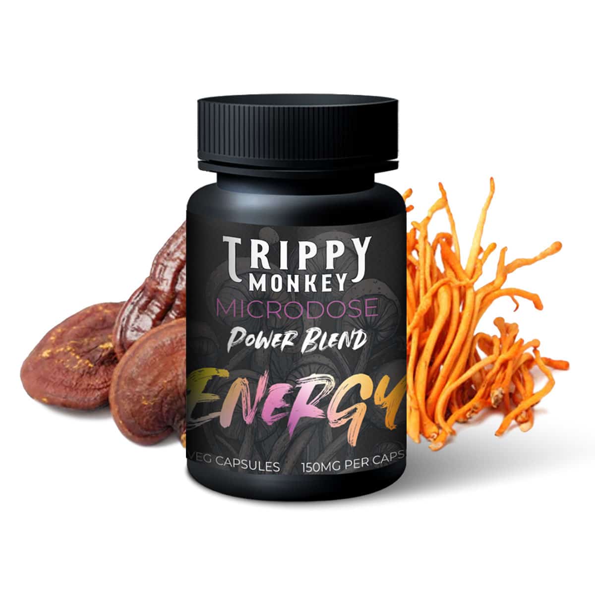 Trippy Monkey – Power Blend – Energy (30 x 150mg / 5pcs) Trippy Monkey – Power Blend – Energy (30 x 150mg / 5pcs)