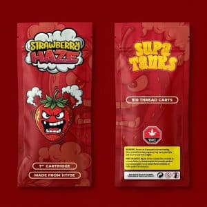 Strawberry Haze 1G Cartridge by SupaTank