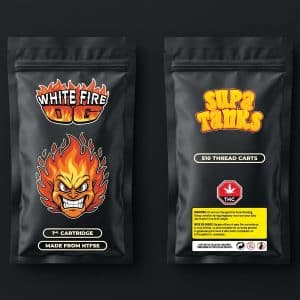 White Fire OG 1G Cartridge by SupaTank